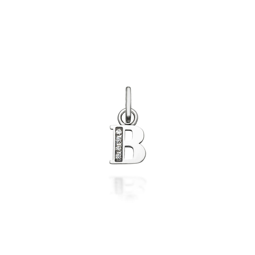 Giovanni Raspini Mini Charm "B" Crystal 12140