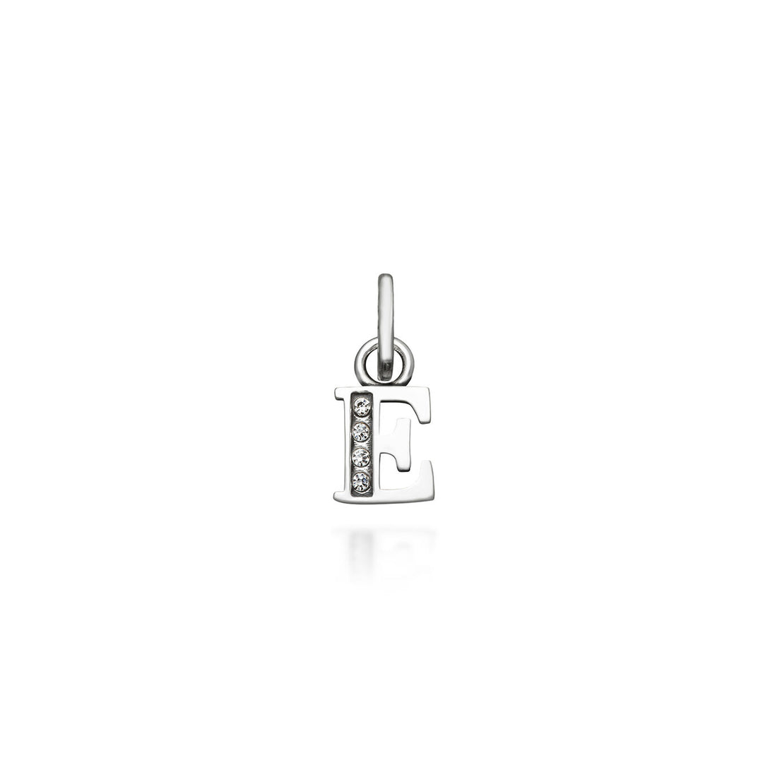 Giovanni Raspini Mini Charm "E" Crystal 12143