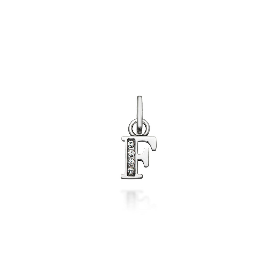 Giovanni Raspini Mini-bedel "F" Kristal 12144