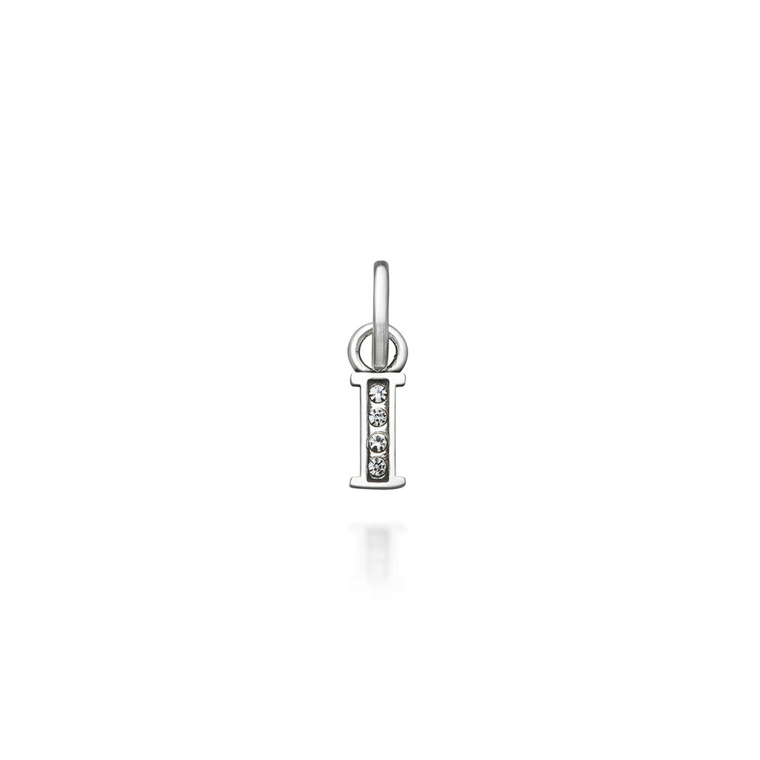 Giovanni Raspini Mini Charm "I" Cristal 12147