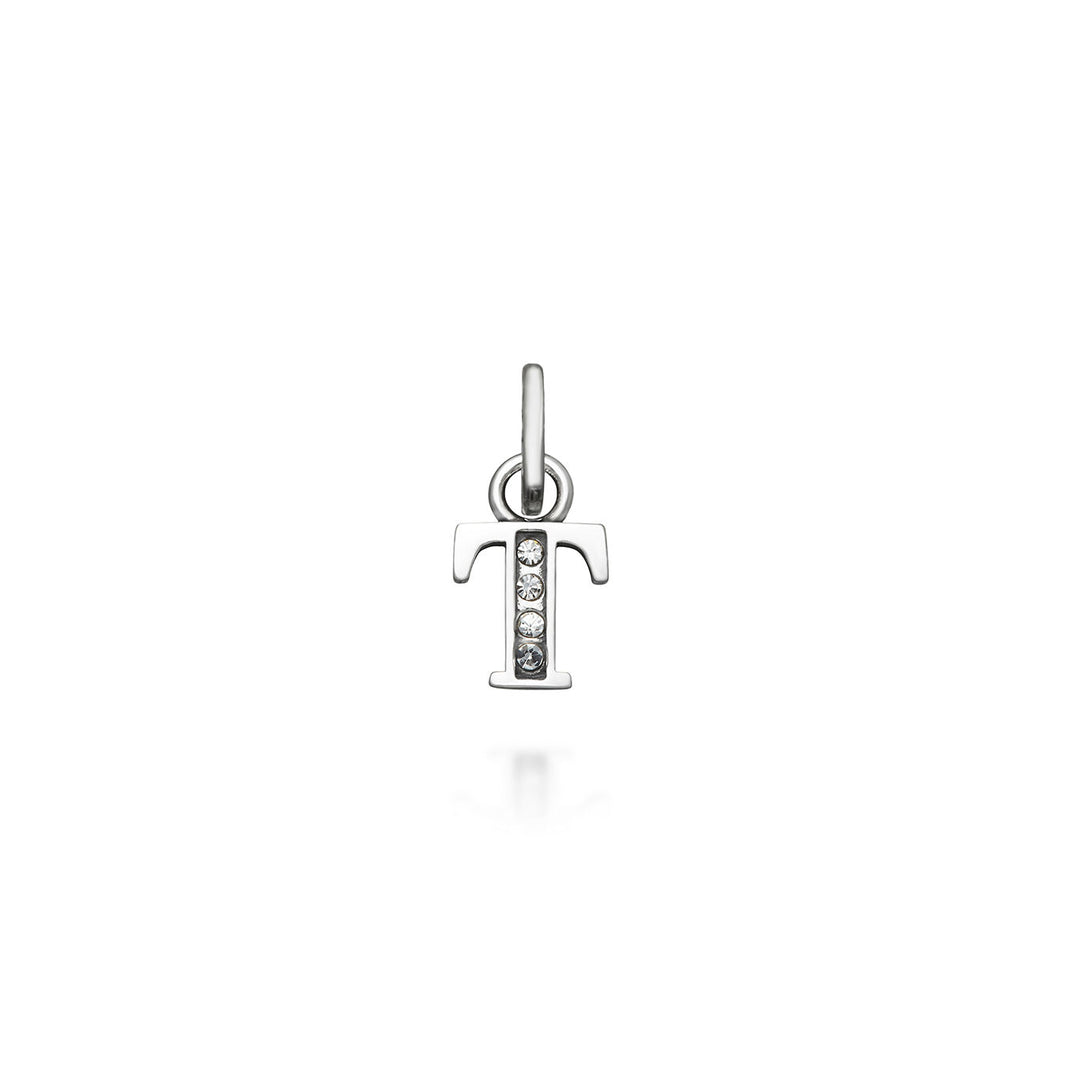 Giovanni Raspini Mini Charm "T" Crystal 12158