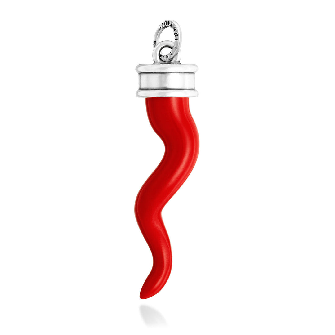 Giovanni Raspini Large Classic Red Horn Charm 12482