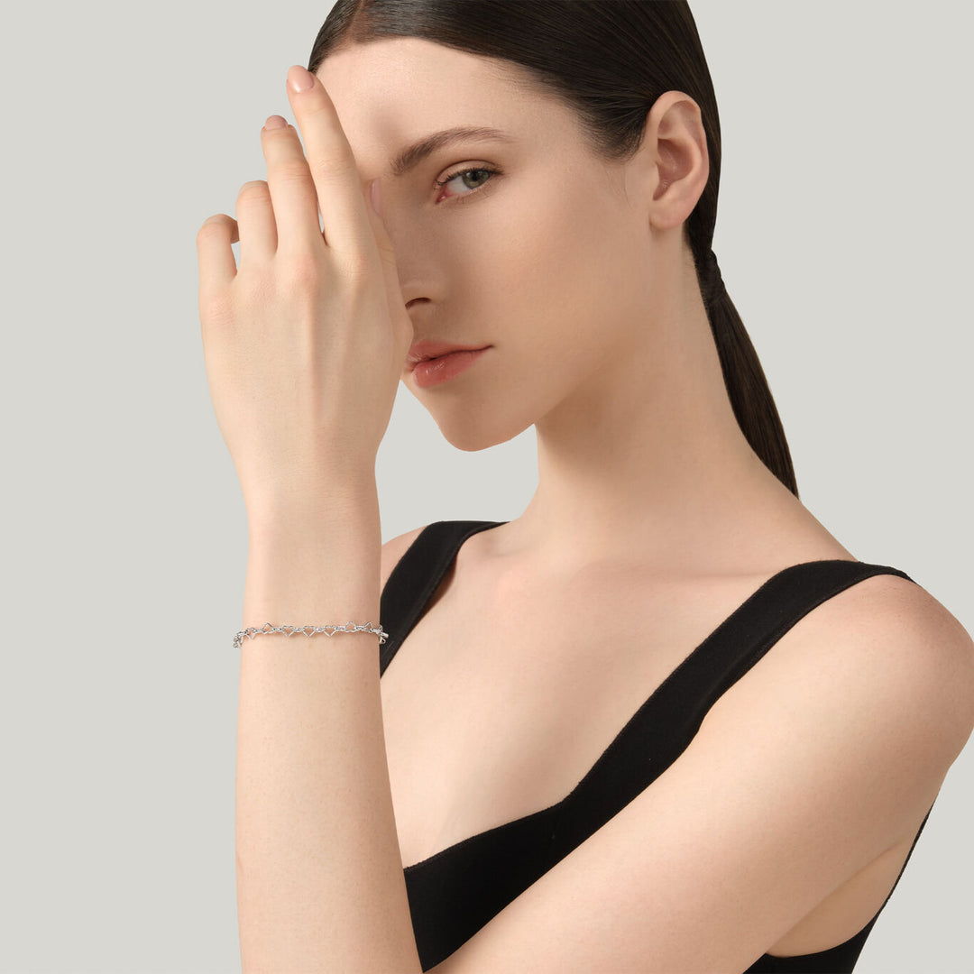 Giovanni Raspini hartkettingarmband 925 zilveren armband 12619