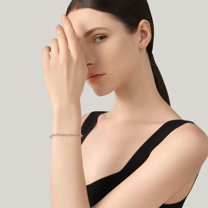Giovanni Raspini hartkettingarmband 925 zilveren armband 12619