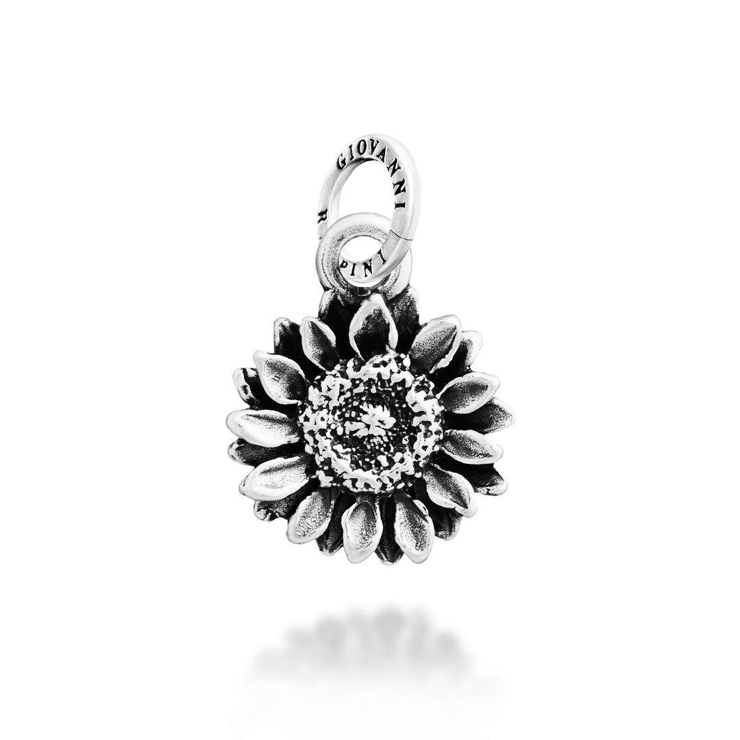 Giovanni Raspini Sonnenblumen-Charm – Silber-Charm – 12719