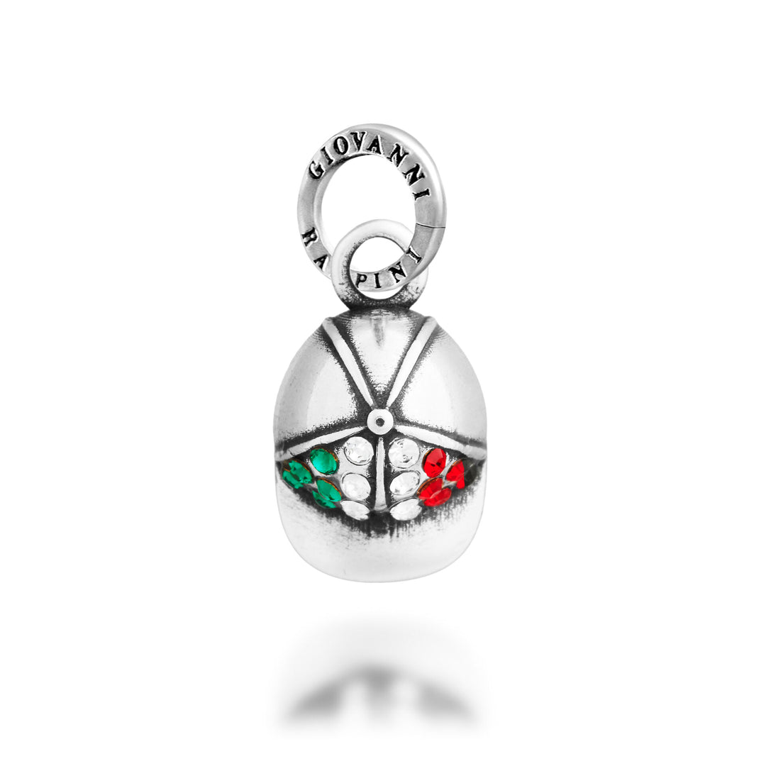 Giovanni Raspini Cappellino Crystal Charm - Charm en argent et zircons - 12749