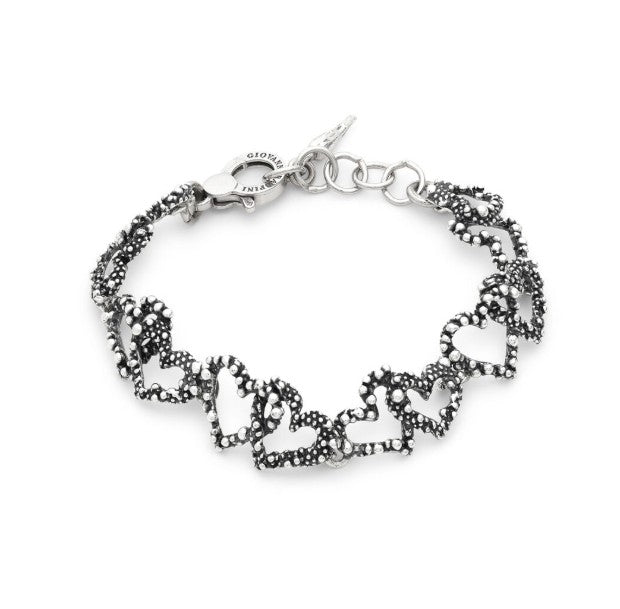 Giovanni Raspini Hearts armband 925 zilver 12615