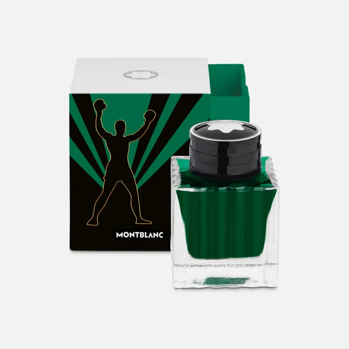 Montblanc inktfles 50ml Great Characters Muhammad Ali Special Edition groen 130298