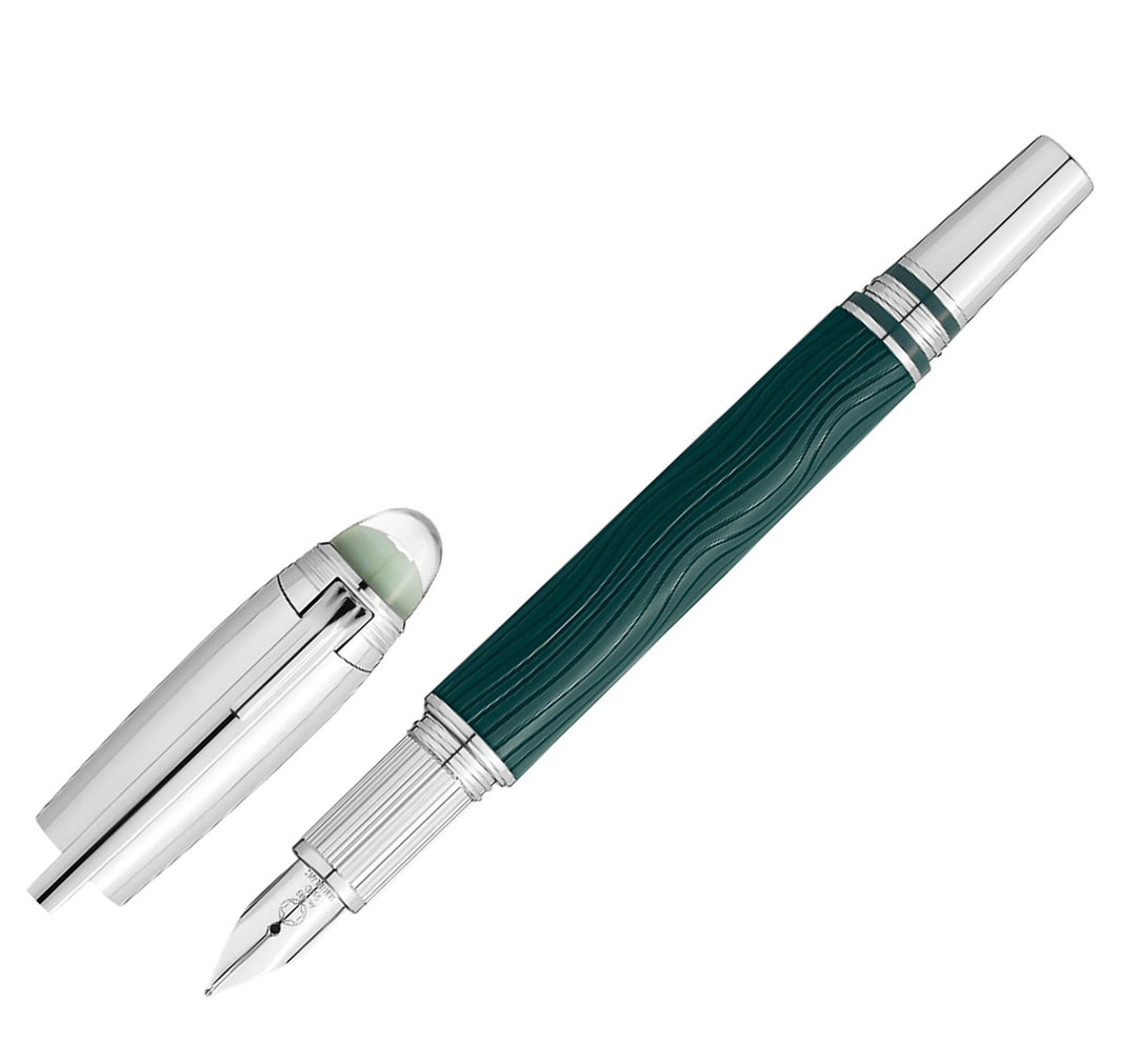 Stylo plume Montblanc StarWalker PolarGreen Pointe Doué M 132906