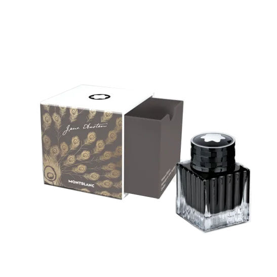 Montblanc Ink Boccetta 50ml Writers Edition Hulde aan Jane Austen Umbber Marrone 132955