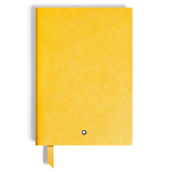 Montblanc Notizblock Nr. 146, liniert, Sartorial-Leder, gelb, 134771
