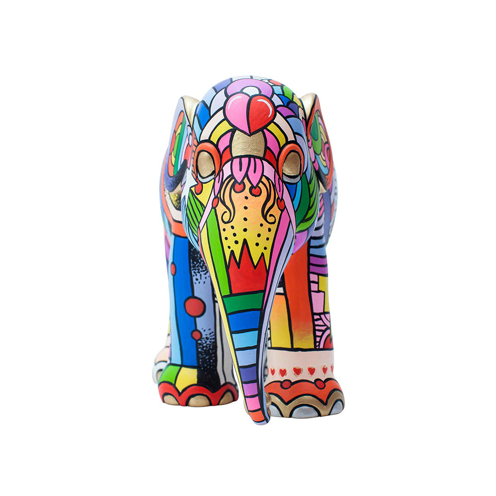 Elephant Parade éléphant Paix, Amour et Musique 15cm Edition Limitée 3000 pièces