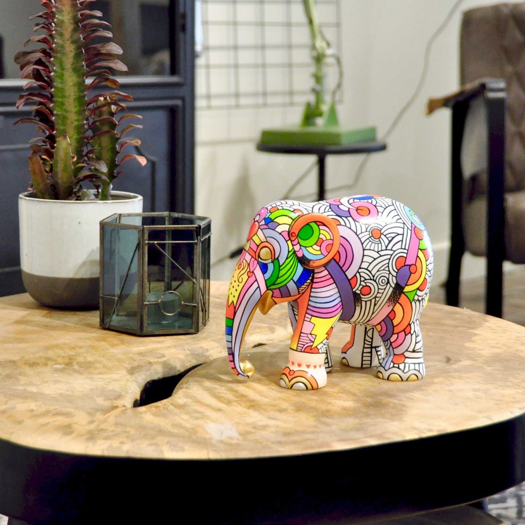 Elephant Parade éléphant Paix, Amour et Musique 15cm Edition Limitée 3000 pièces
