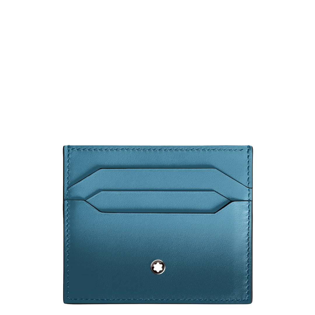 Montblanc Kartenhalter 6 Fächer Meisterstück Gradient rauchblau 199268