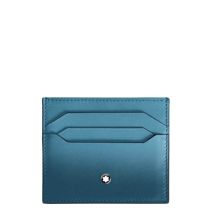 Montblanc Kartenhalter 6 Fächer Meisterstück Gradient rauchblau 199268