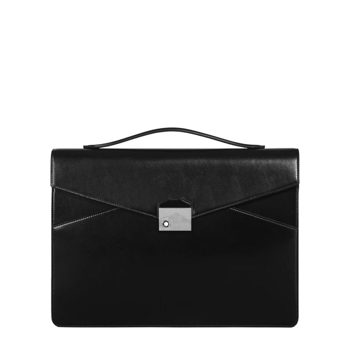 Montblanc Meisterstuck flat briefcase black 199771