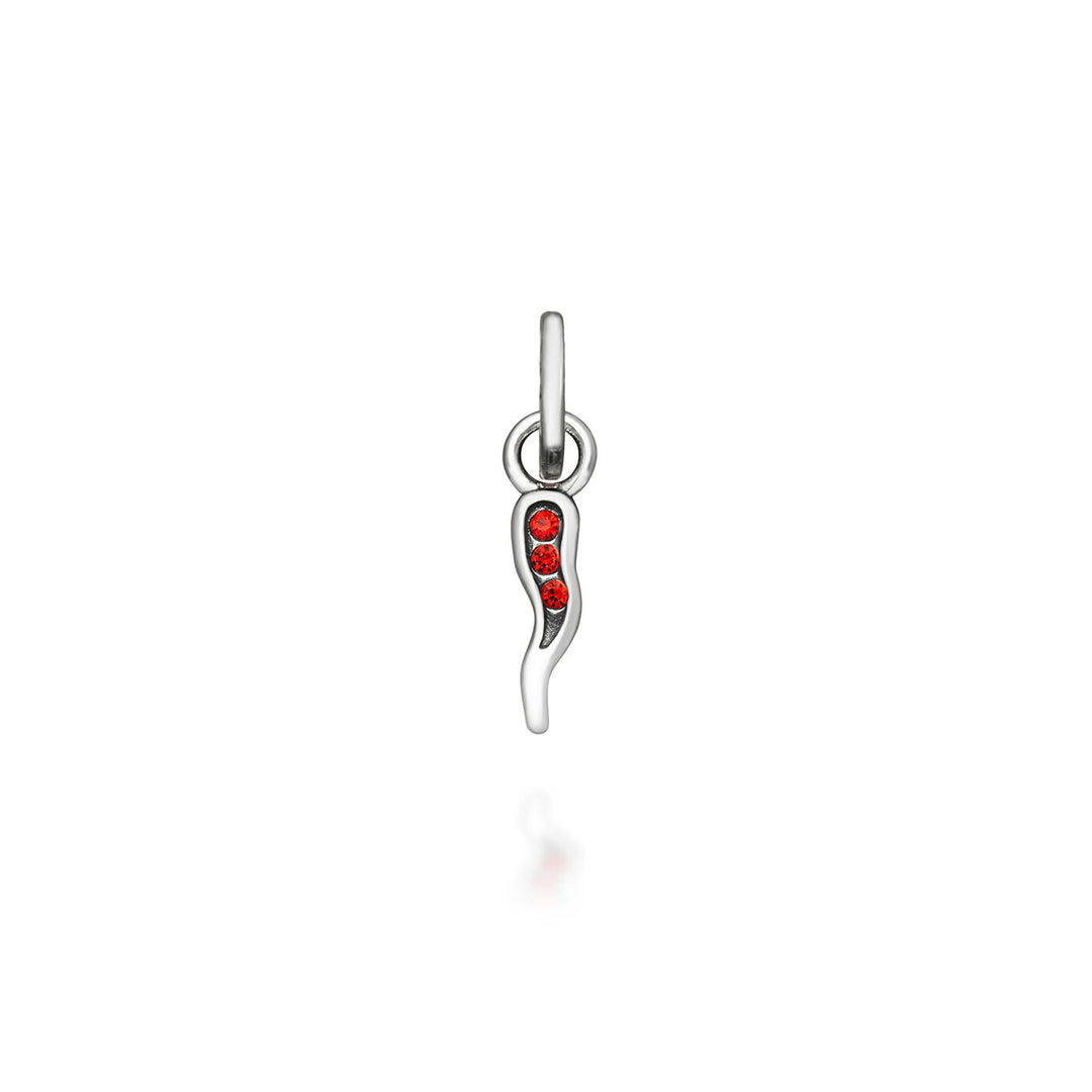 Giovanni Raspini Mini Charm Cornino Crystal Red 12172