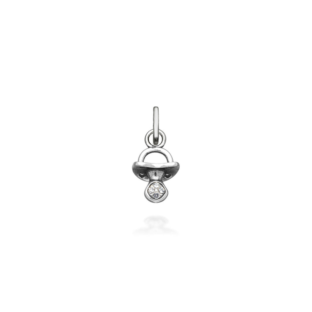 Giovanni Raspini Mini Charm Schnuller Kristall 12189