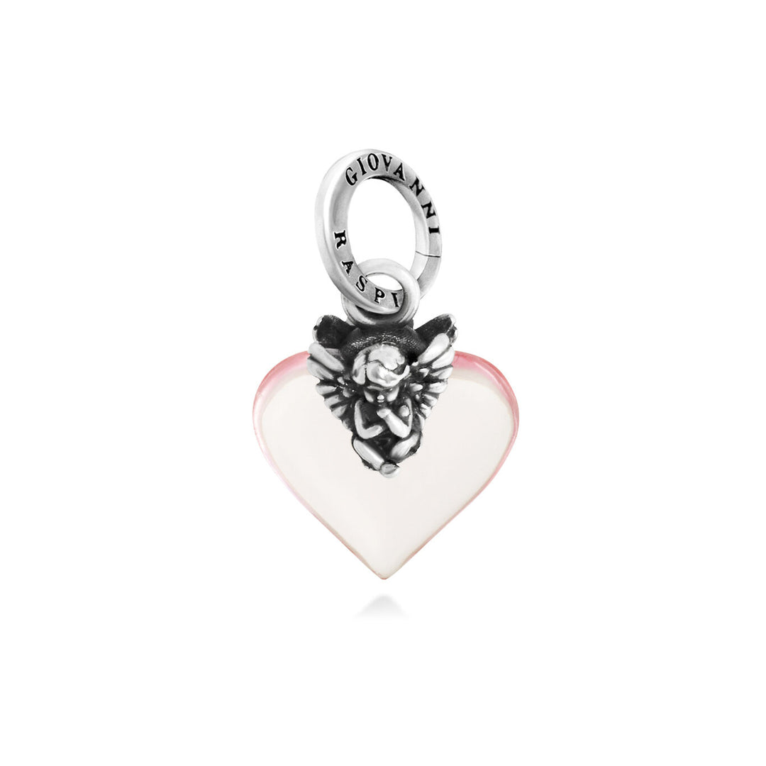 Giovanni Raspini Rosa Engel Herz Charm 12470