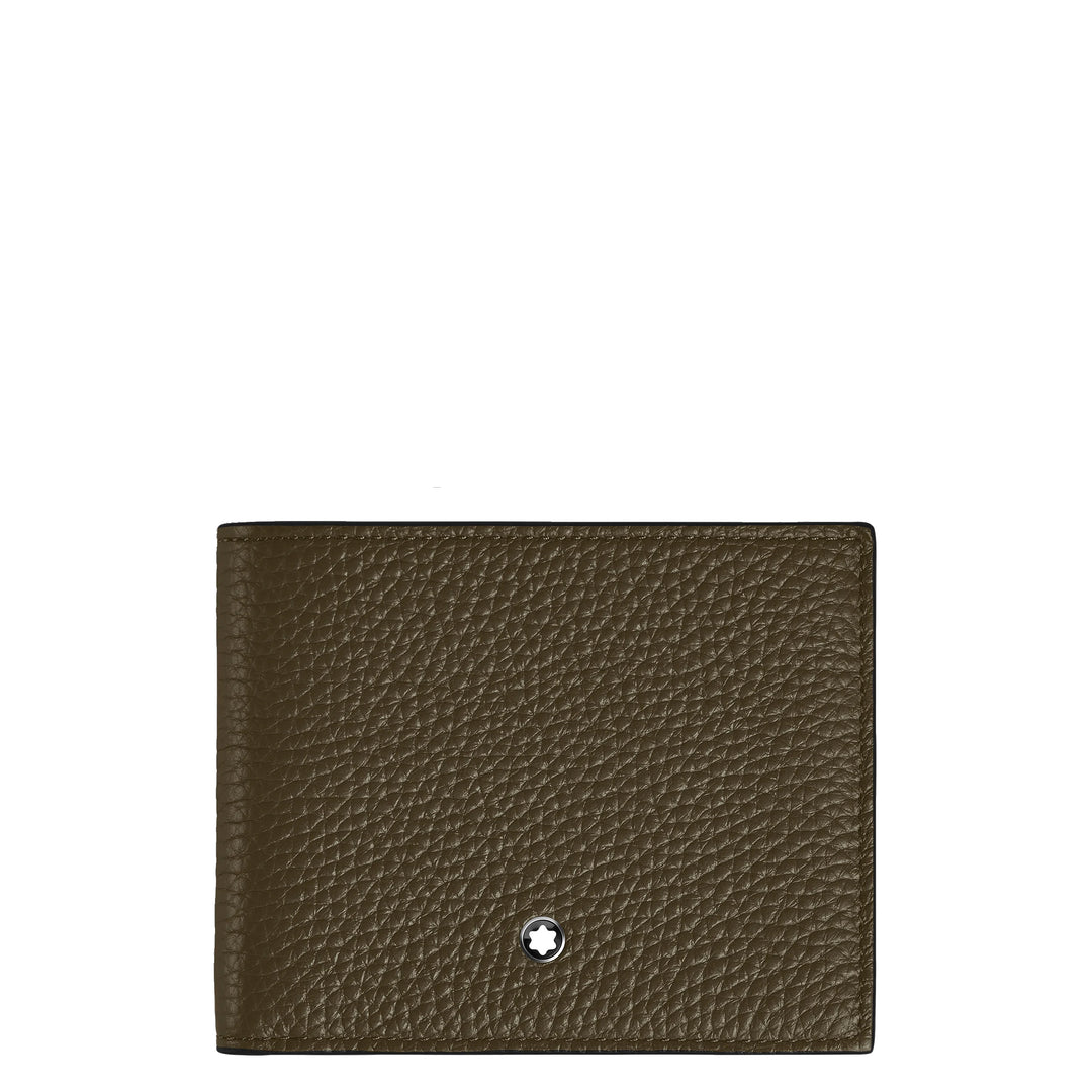 Portefeuille Montblanc 6cc kaki 220197