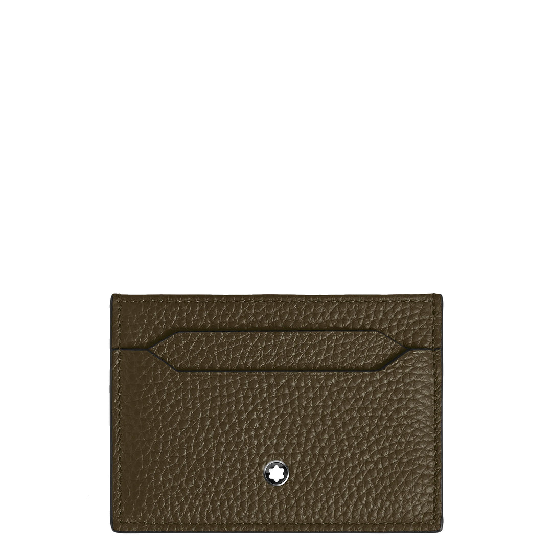 Porte-cartes Montblanc 5 compartiments kaki 220219
