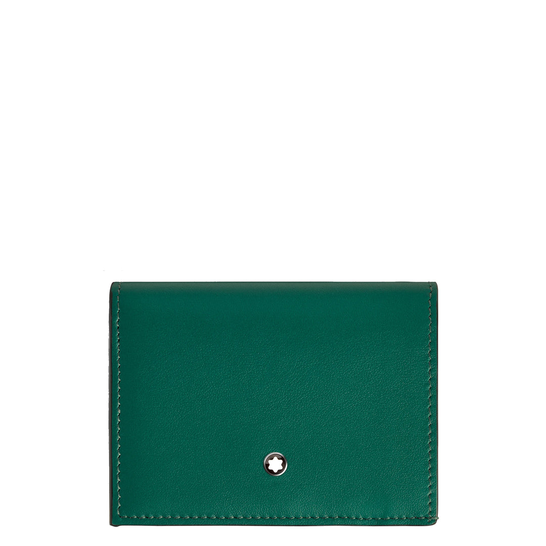 Montblanc continental wallet nano malachite green 220227