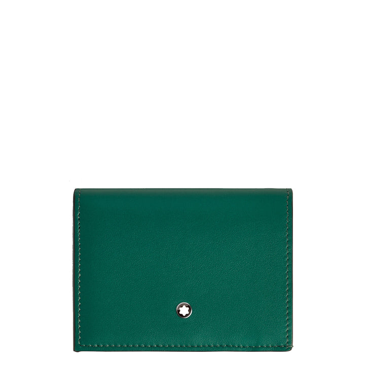 Montblanc continental wallet nano malachite green 220227
