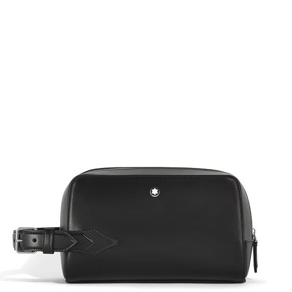 Montblanc Meisterstück Leder-Kulturbeutel schwarz 220408