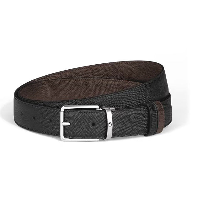 Montblanc Wendegürtel 30 mm Everyday Sartorial Leder schwarz/braun 222359