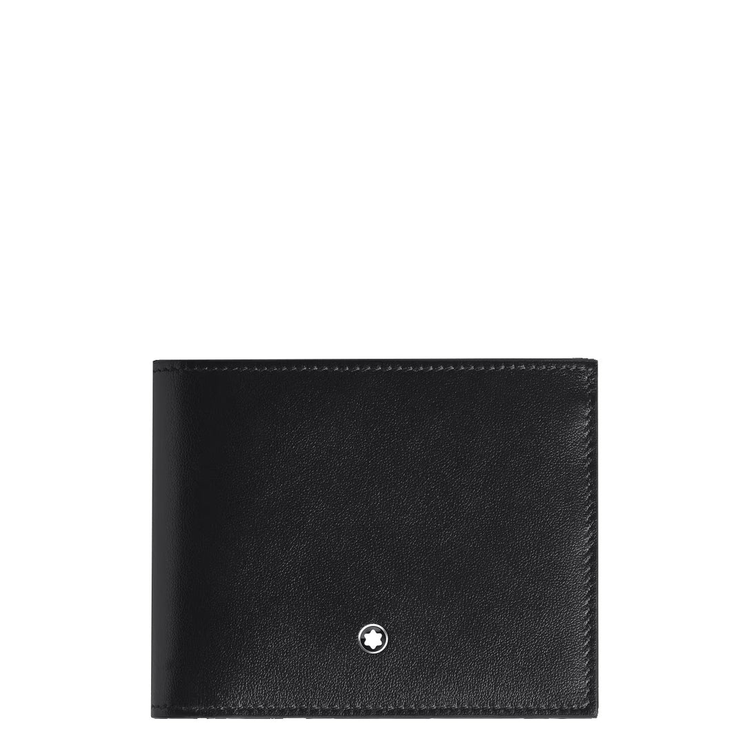 Montblanc wallet 6 pockets leather Meisterstück 223135