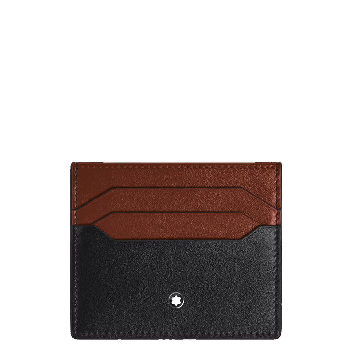 Montblanc card holder 6 pockets leather Meisterstück 223137