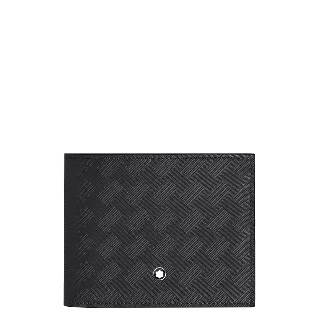 Montblanc 6-pocket wallet Extreme leather black/bauxite 223163