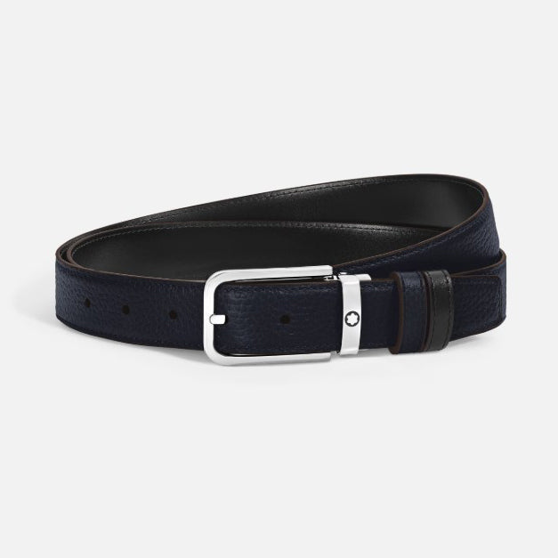 Ceinture réversible Montblanc Meisterstück cuir vestimentaire 30 mm 223411