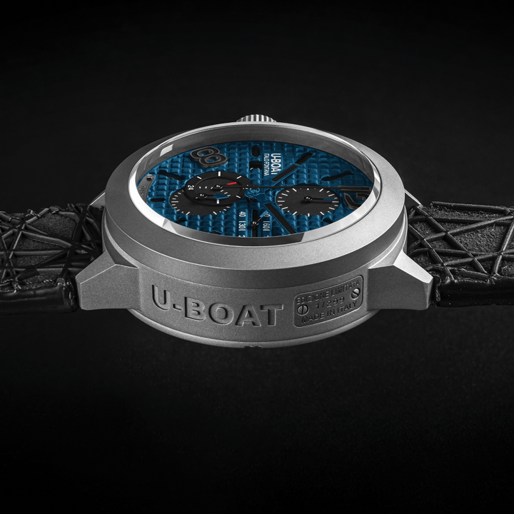 U-BOAT watch Classic 45 Titanium Tungsten Blue 45mm blue automatic titanium 3003