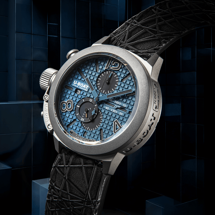 U-BOAT watch Classic 45 Titanium Tungsten Blue 45mm blue automatic titanium 3003