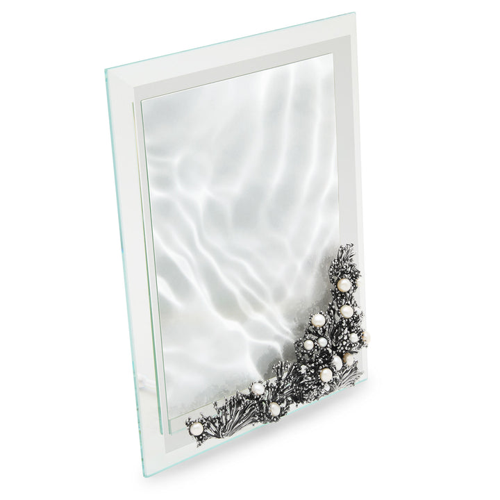Giovanni Raspini Anemone Light Frame - Cadre en argent et verre taillé - 02389