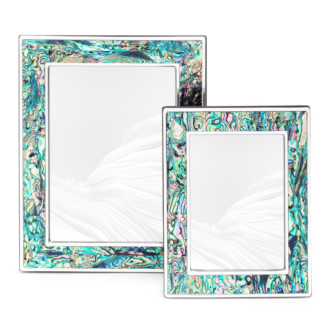 Giovanni Raspini Small Abalone Frame - Cadre argent et abalone - 02403