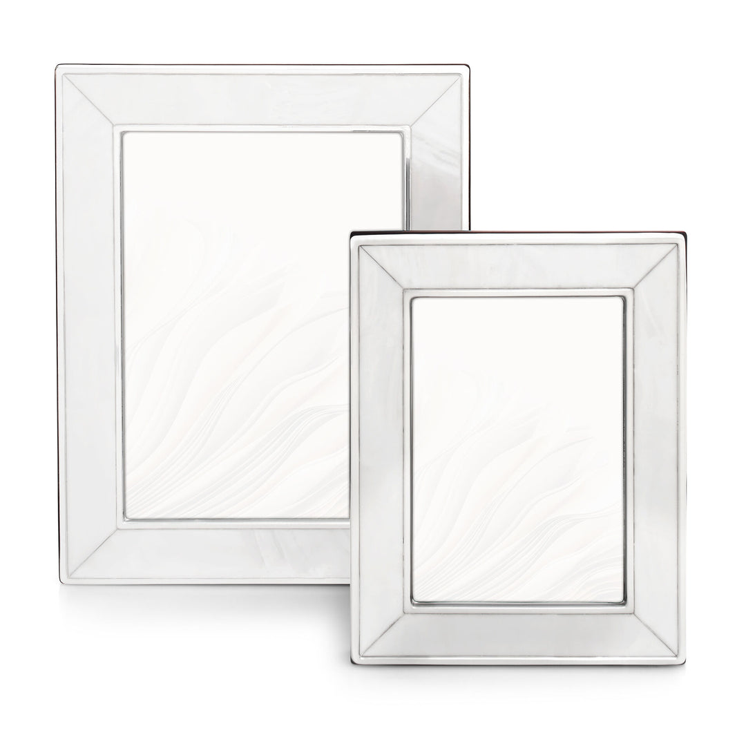 Giovanni Raspini Medium Mother of Pearl Frame - Silver and mother of pearl frame - 02404