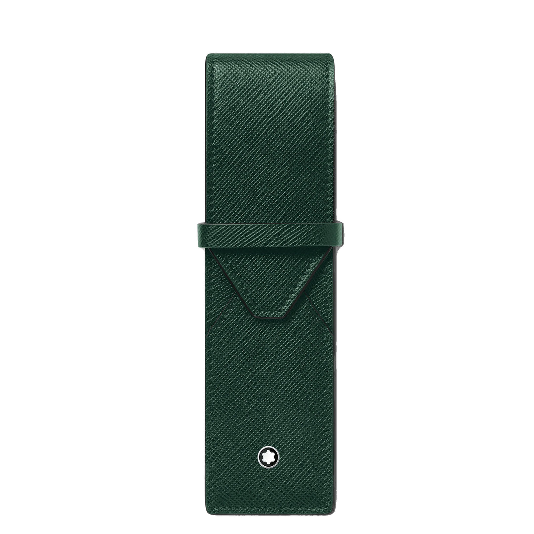 Montblanc Case voor 2 Montblanc Sartorial Green Writing Tools 131205