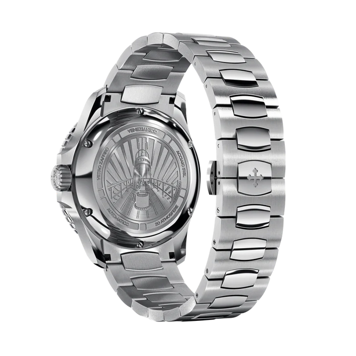 Venezianico Nereide Uhr 42 mm schwarzer Quarzstahl 3321504C