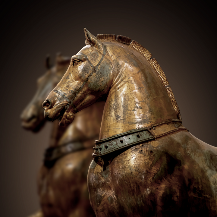 Venezianischer Erlöser aus Bronze – 1221555