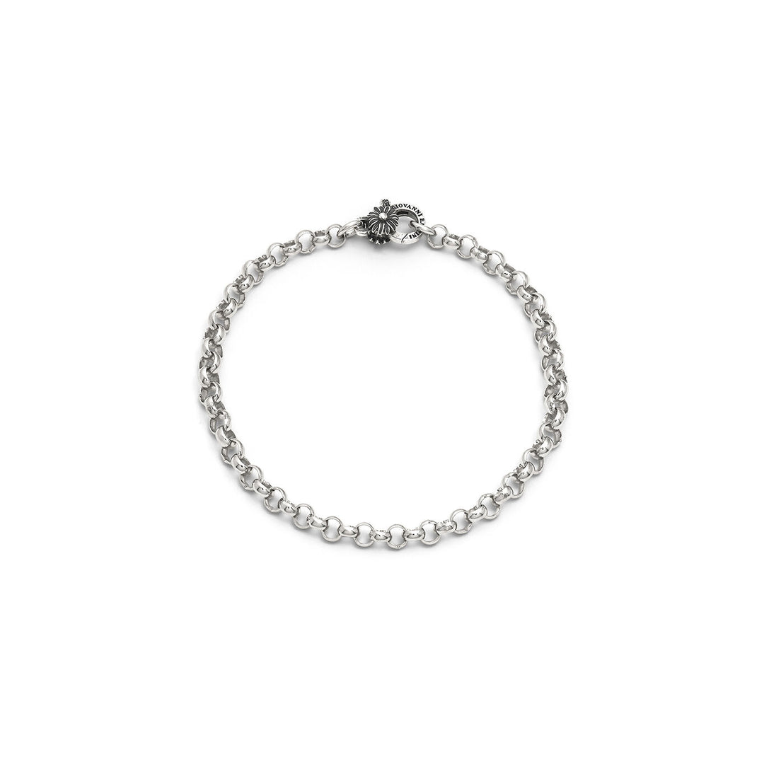 Giovanni Raspini Petit bracelet Rolò avec fermoir marguerite 12454