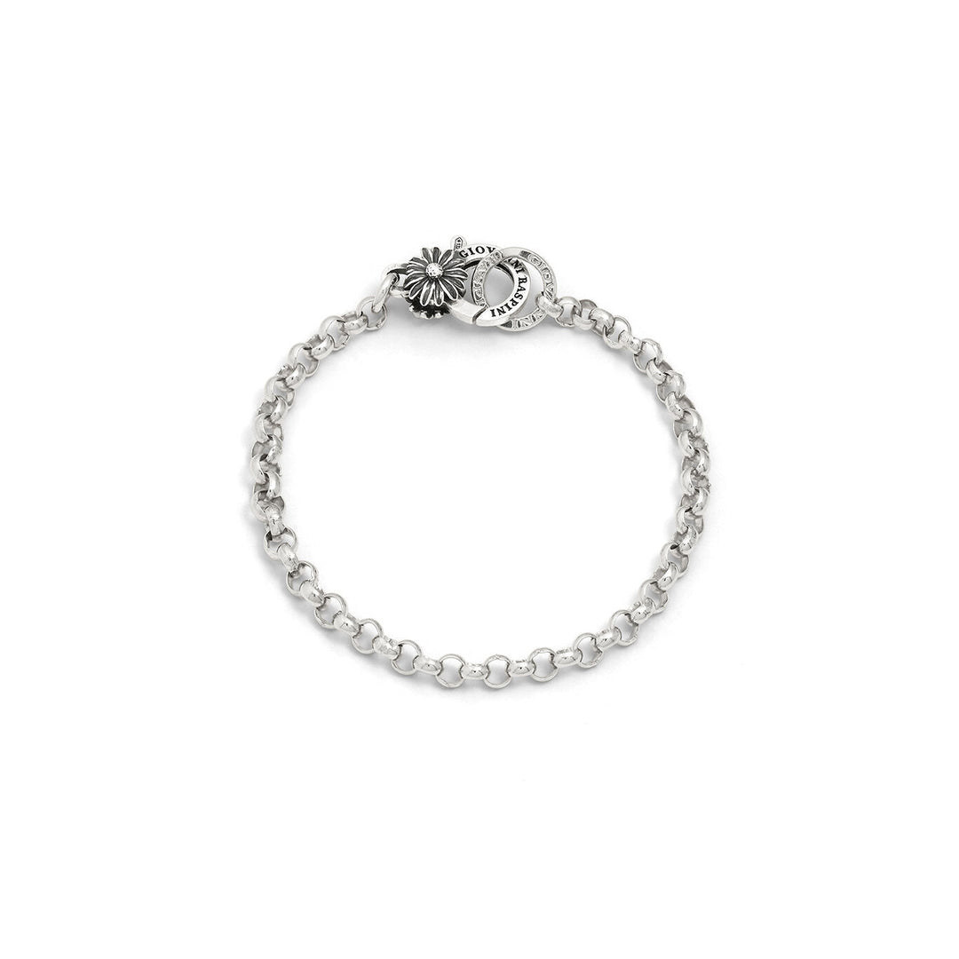 Giovanni Raspini Brisé Bracelet with Daisy Clasp 12458