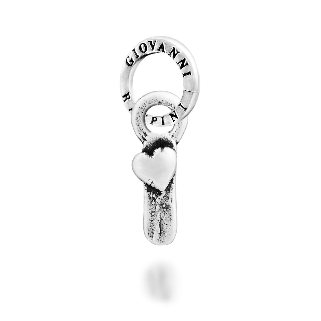 Giovanni Raspini Charm „I“ kleines Herz – Silber Charm – 12785