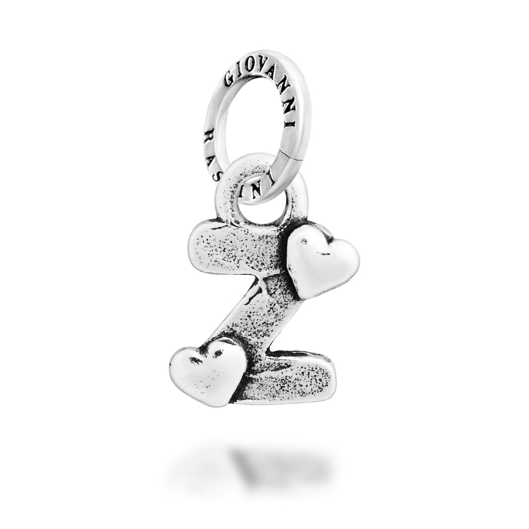 Giovanni Raspini Charm "Z" Little Hearts - Silver Charm - 12802