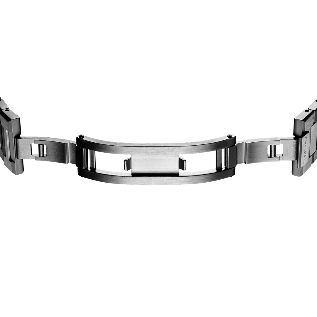 Montre ultra fine D1 Milano Gun Metal 40 mm D1-SP-UT40BR02