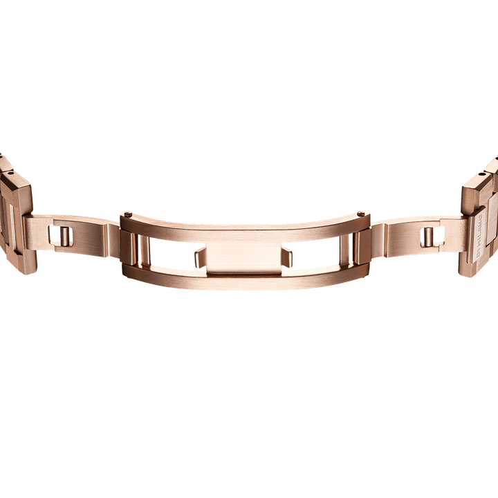 D1 Milano roségoud ultradun horloge 40 mm D1-SP-UT40BR03