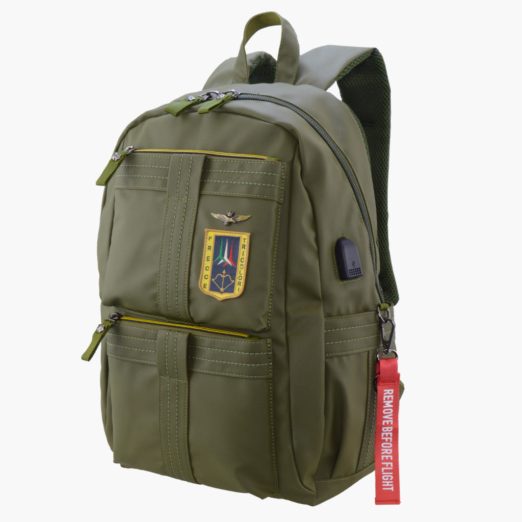 Aeronautica Militaria Sac à dos technique Porte PC Flèches AM345-BL