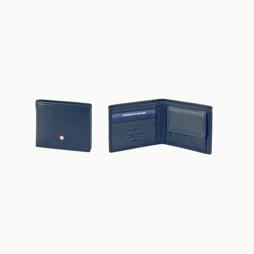 Small wallet with coin holder New Plate line