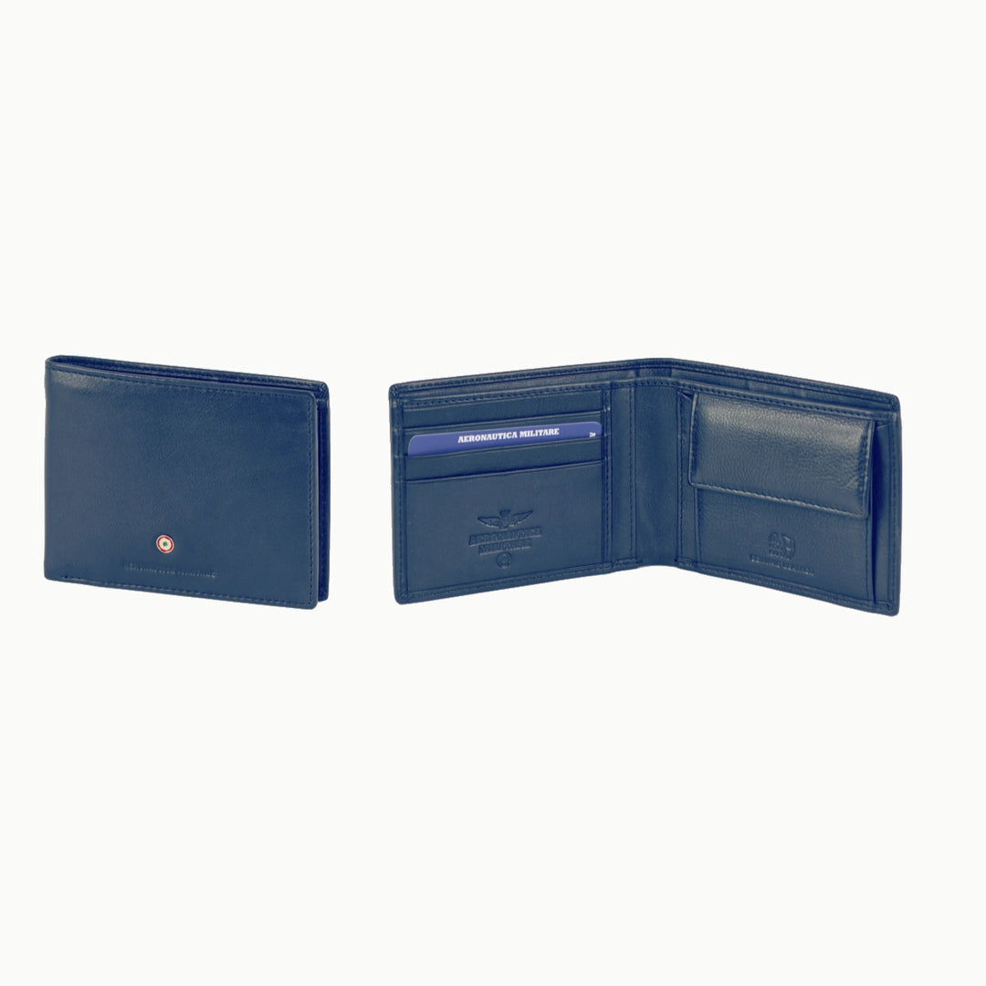 Wallet with coin holder New Plate line